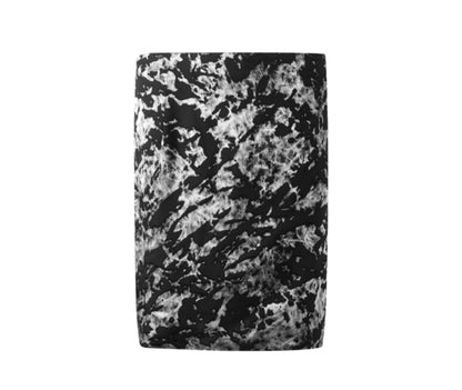 Mottled Jacquard Wrap Skirt