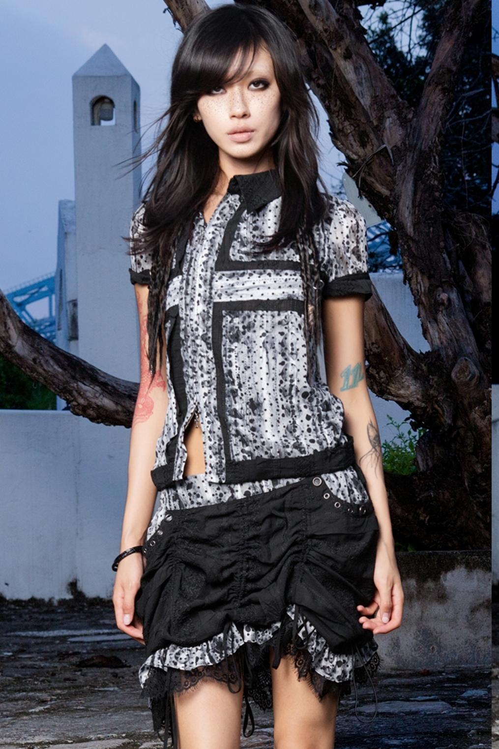 Multi-Wear Floral Bud Skirt