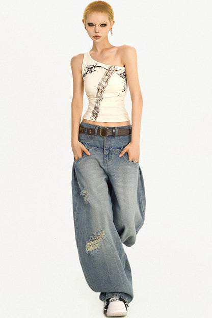 Summer Stitched Slim Tee