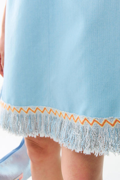 Tulip V-neck A-line Dress