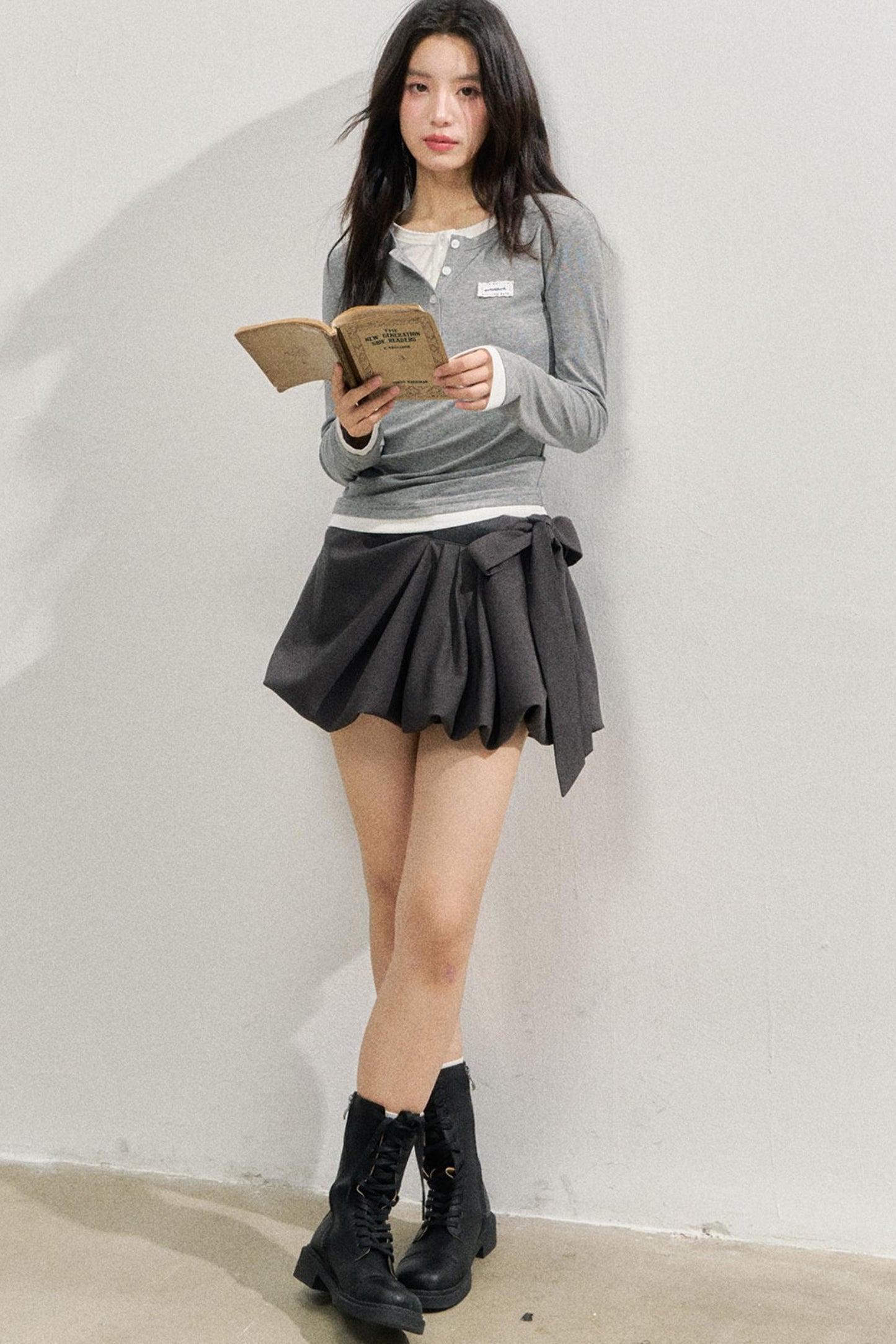 소프트 라이오셀 긴팔 티셔츠