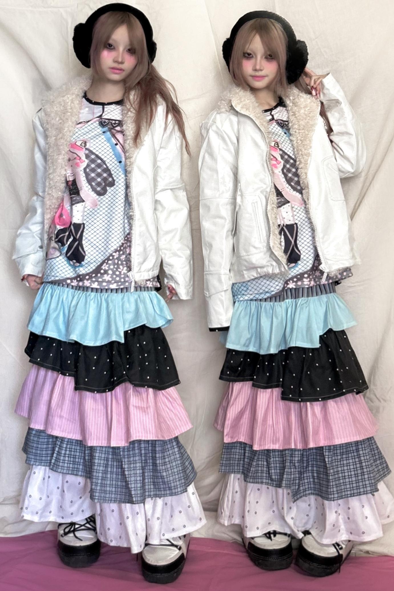 Angel Cream Cake Skirt