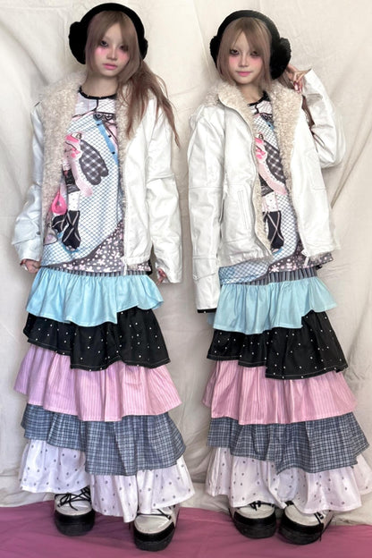 Angel Cream Cake Skirt