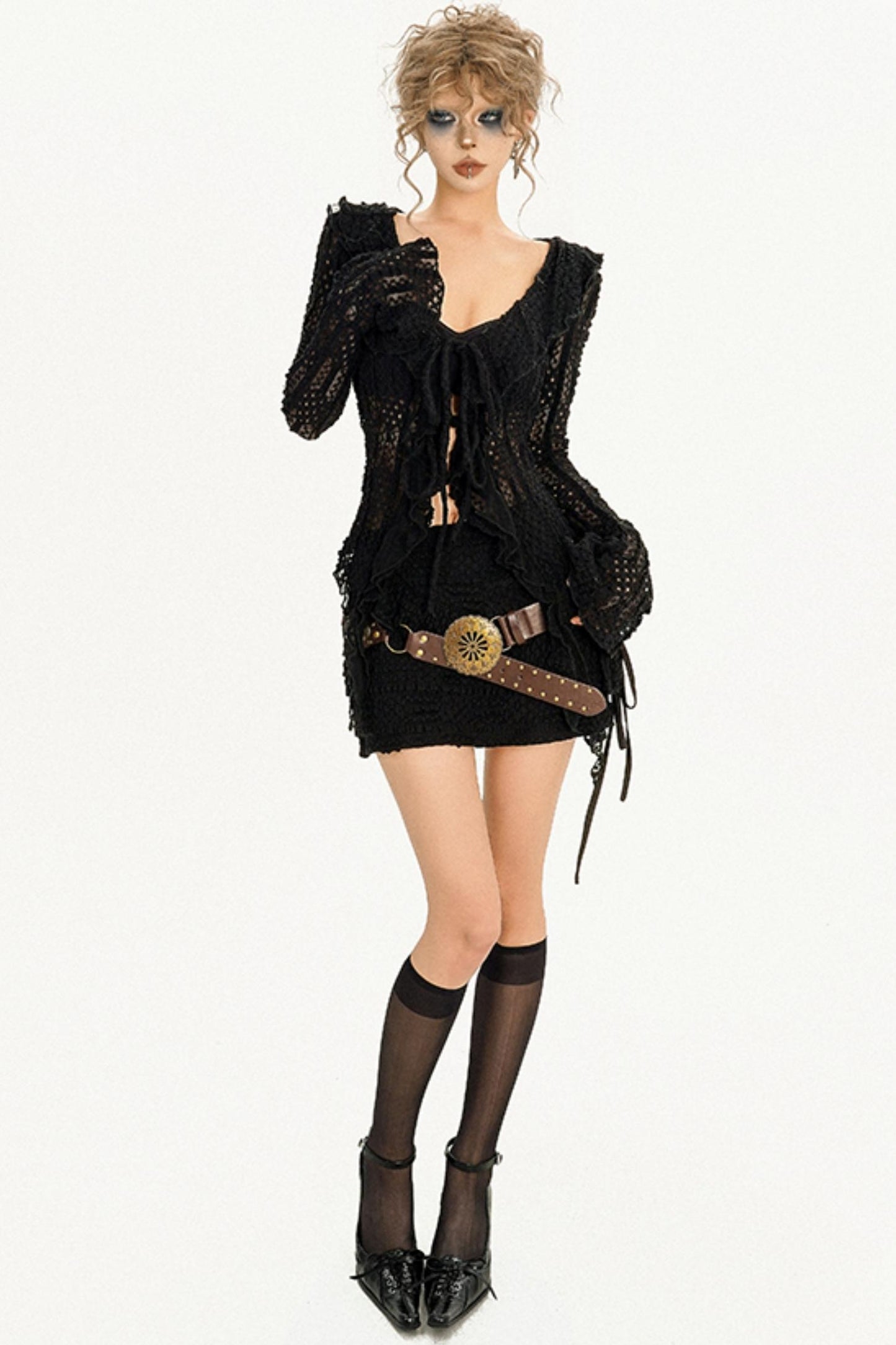 Summer Design Lace Hip Skirt