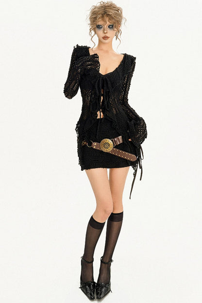 Summer Design Lace Hip Skirt