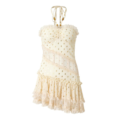 Lace Polka Dot Dress