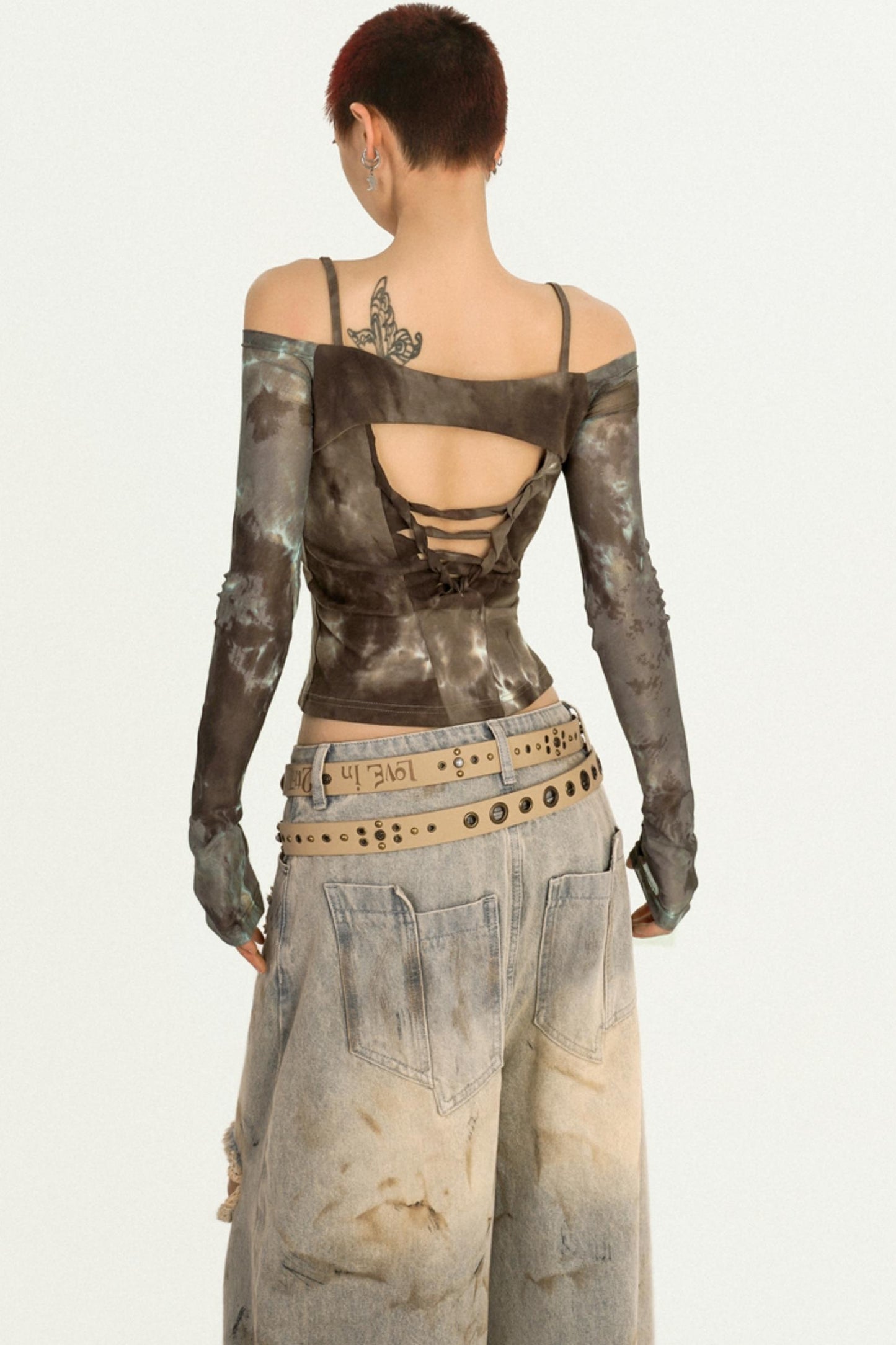 Original Tie-Dye Shoulder Top