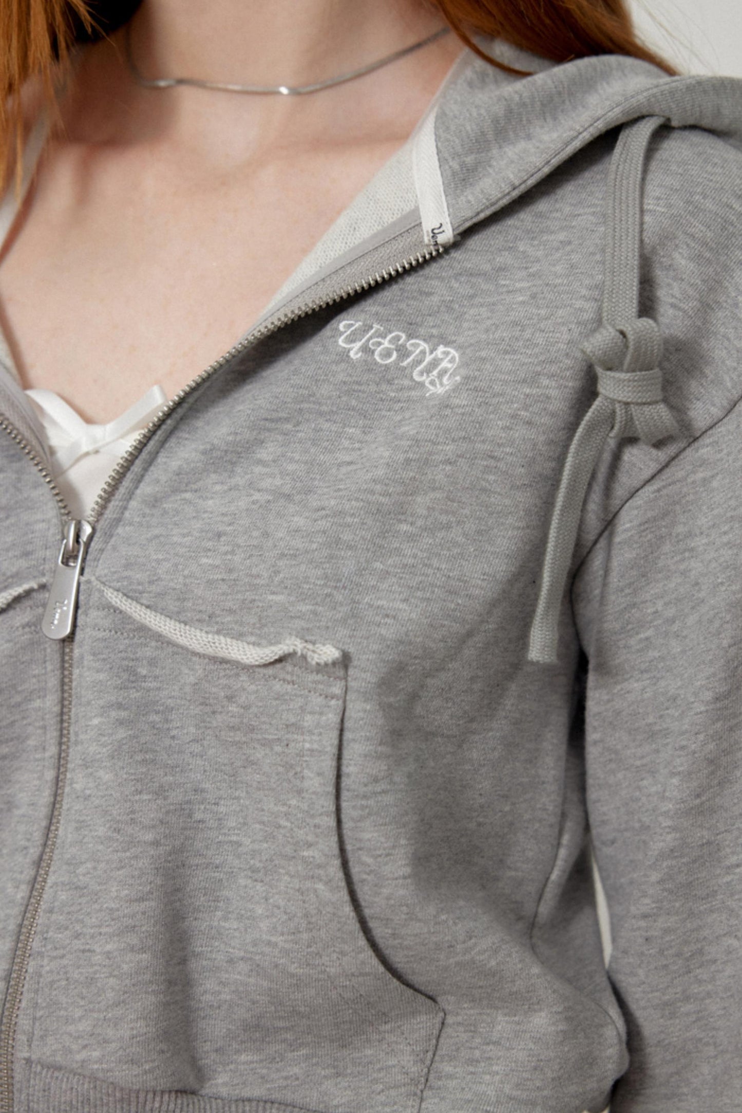 Gray Vintage Hoodie Set-Up