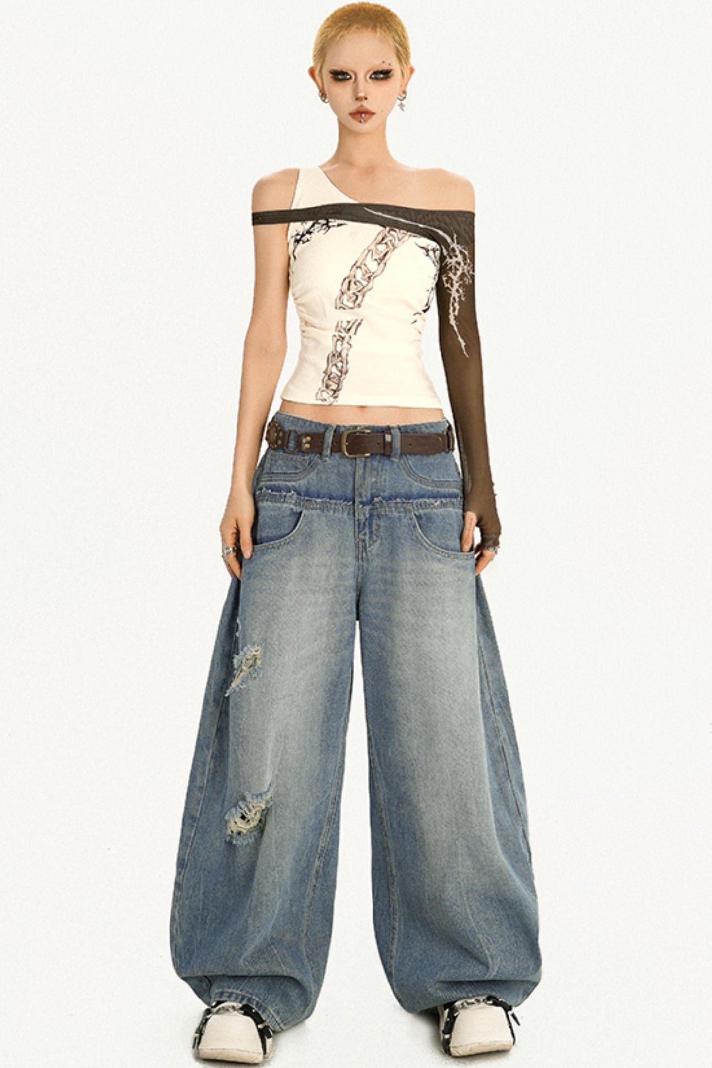 Summer Stitched Slim Tee