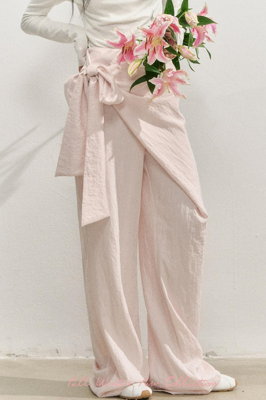Pink Comfort Apron Pants