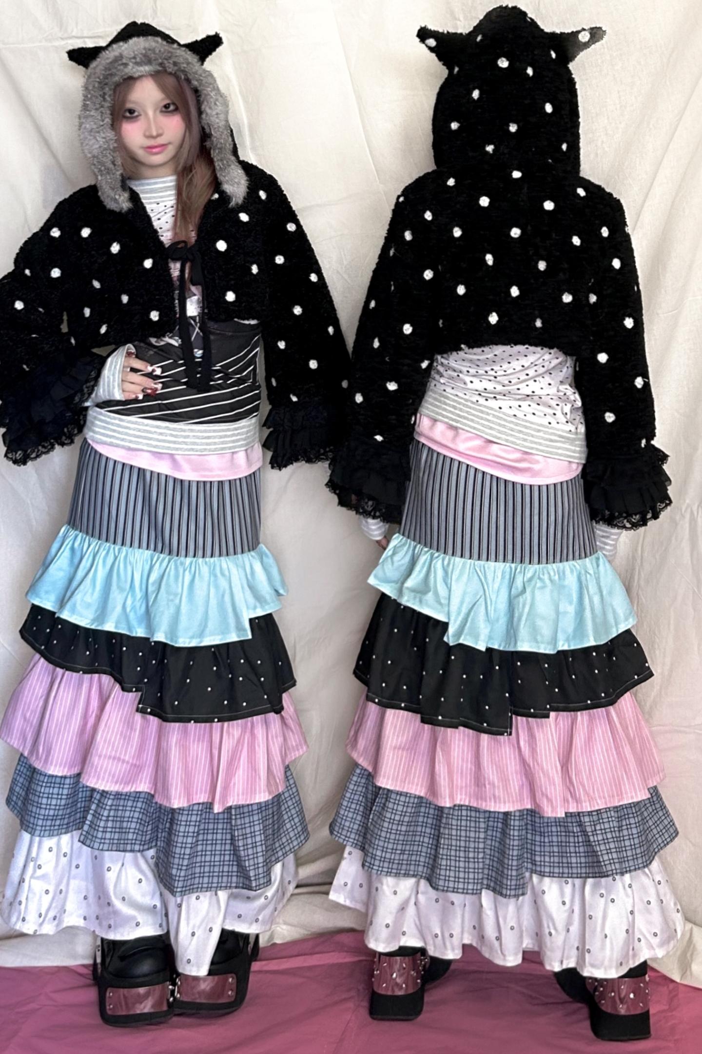 Angel Cream Cake Skirt