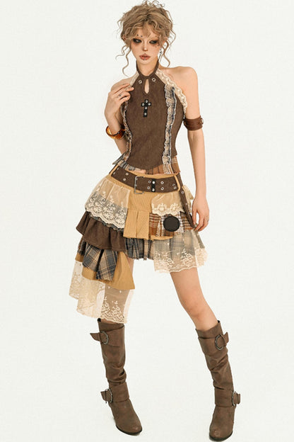 Vintage Lace Patchwork Camisole