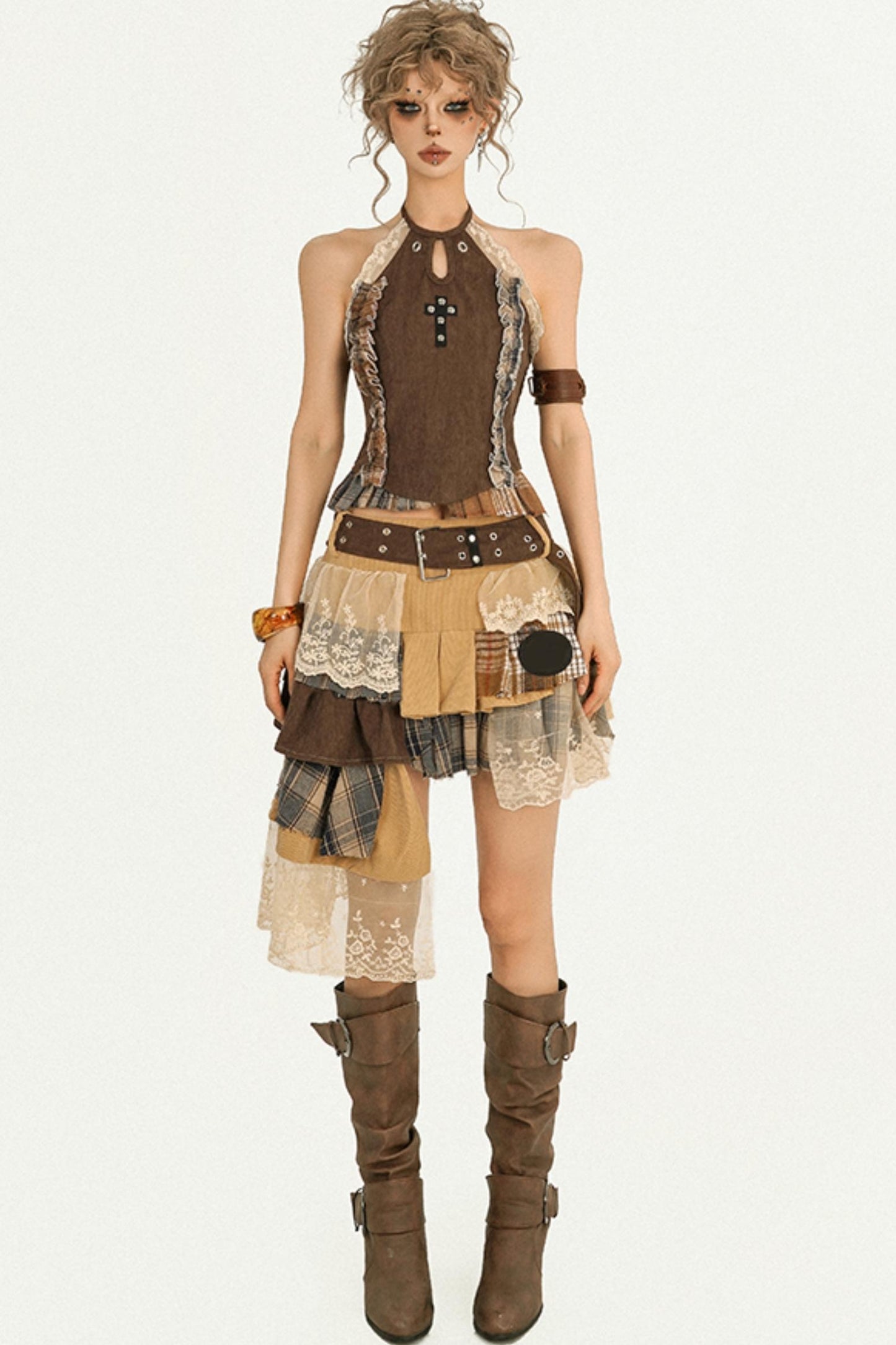 Vintage Lace Patchwork Camisole