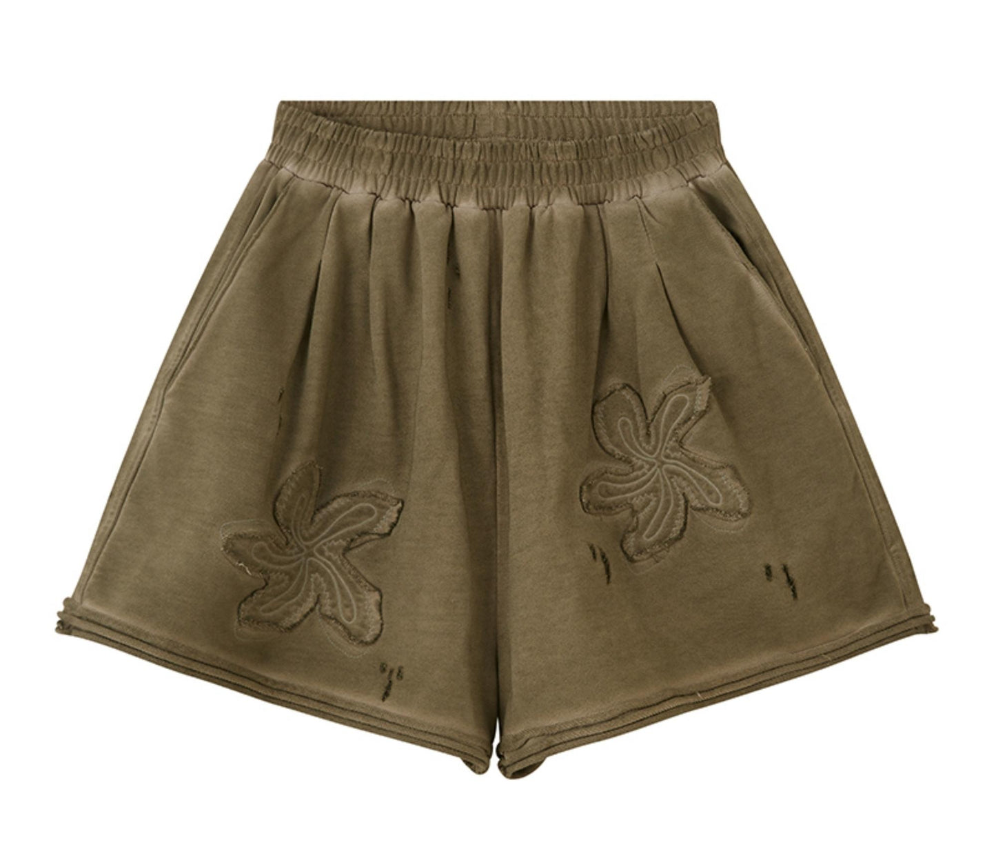 Relaxed Floral Sweatpants