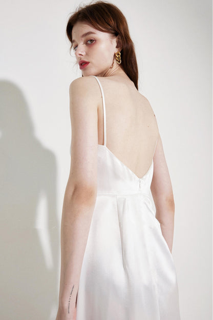 Backless Halter Dress