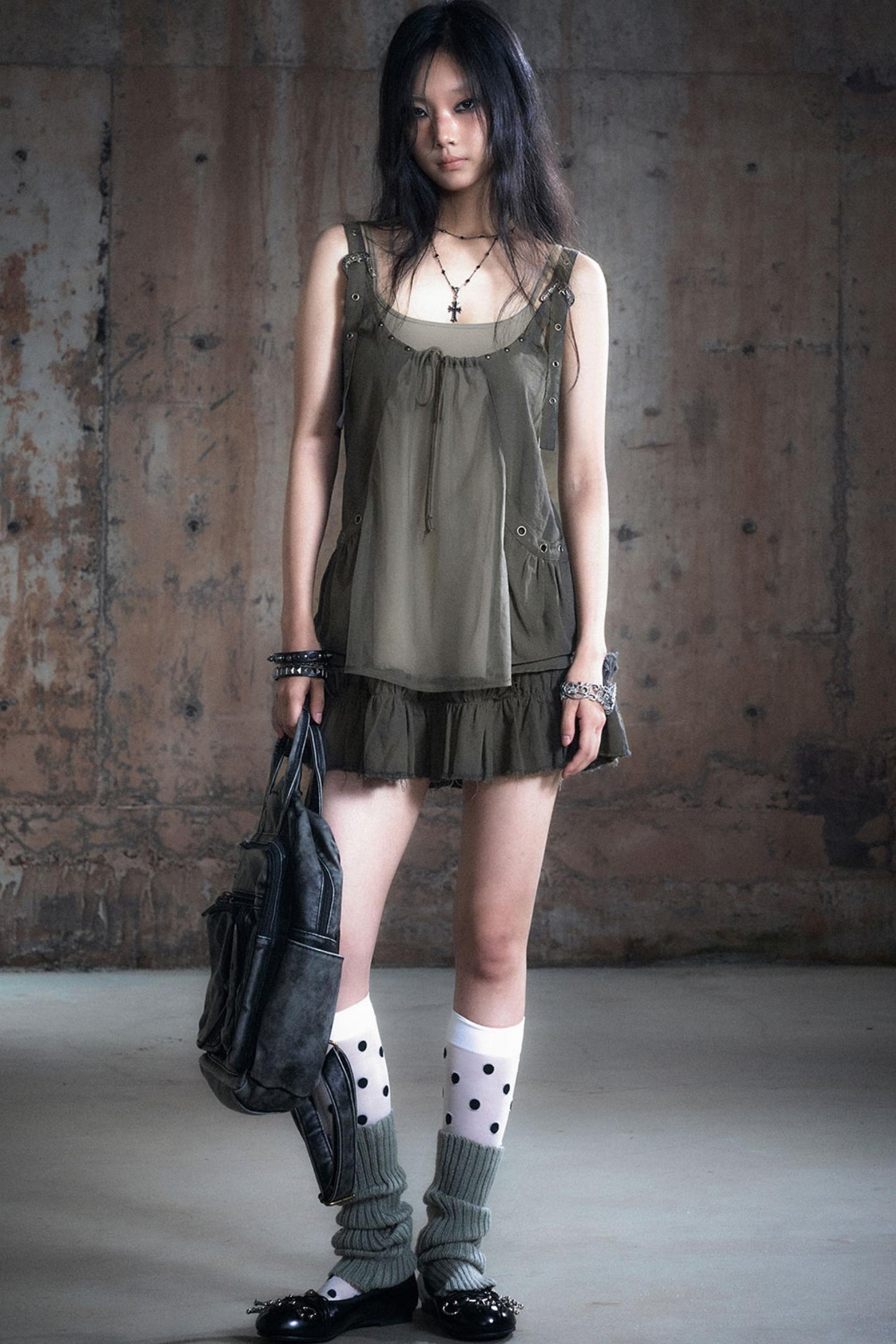 Two-Piece Strap Fall Dress