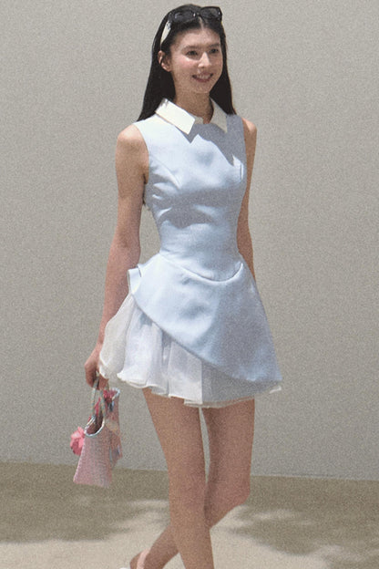 Stunning Choker-Style Saree Dress