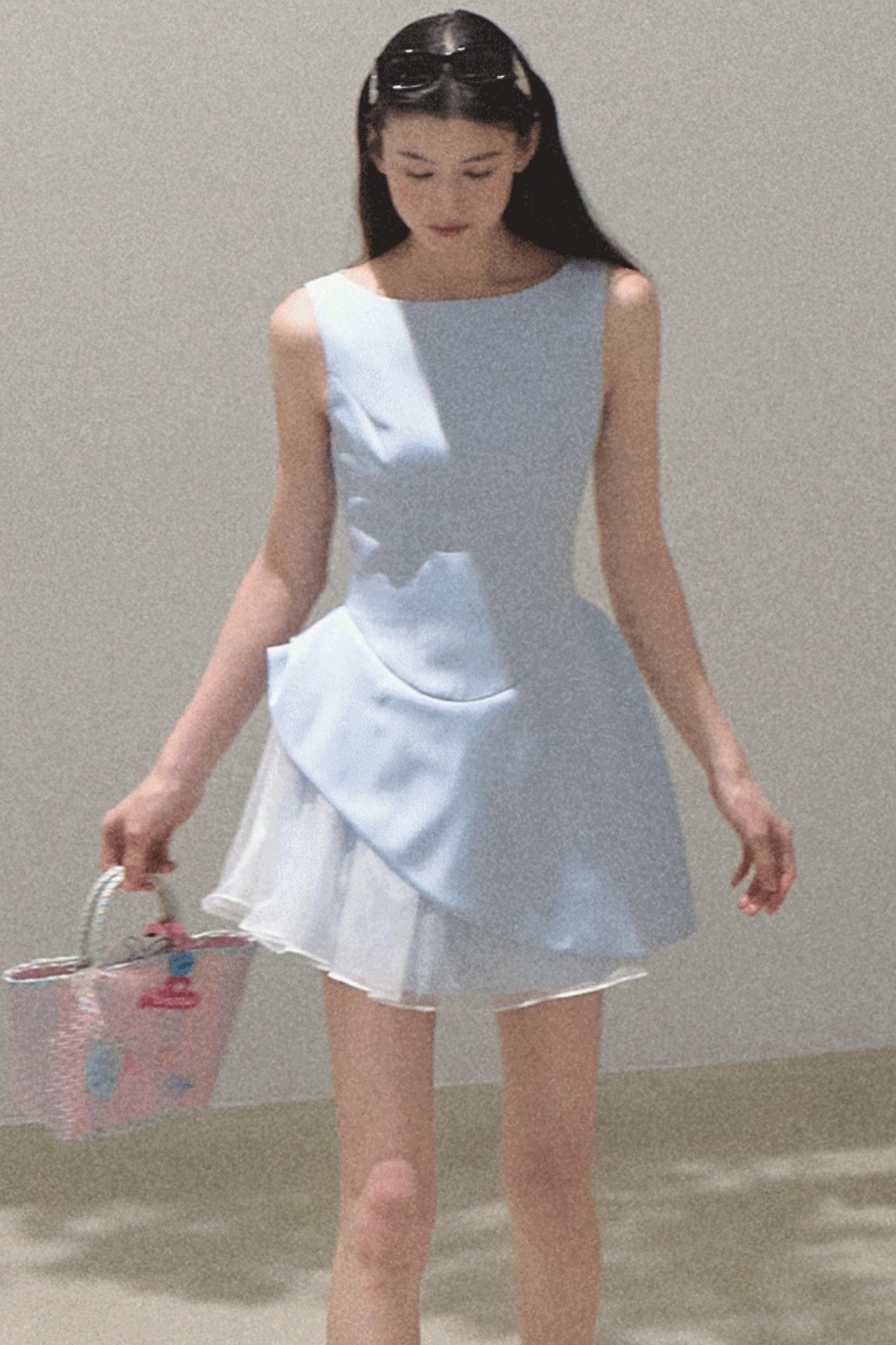 Stunning Choker-Style Saree Dress