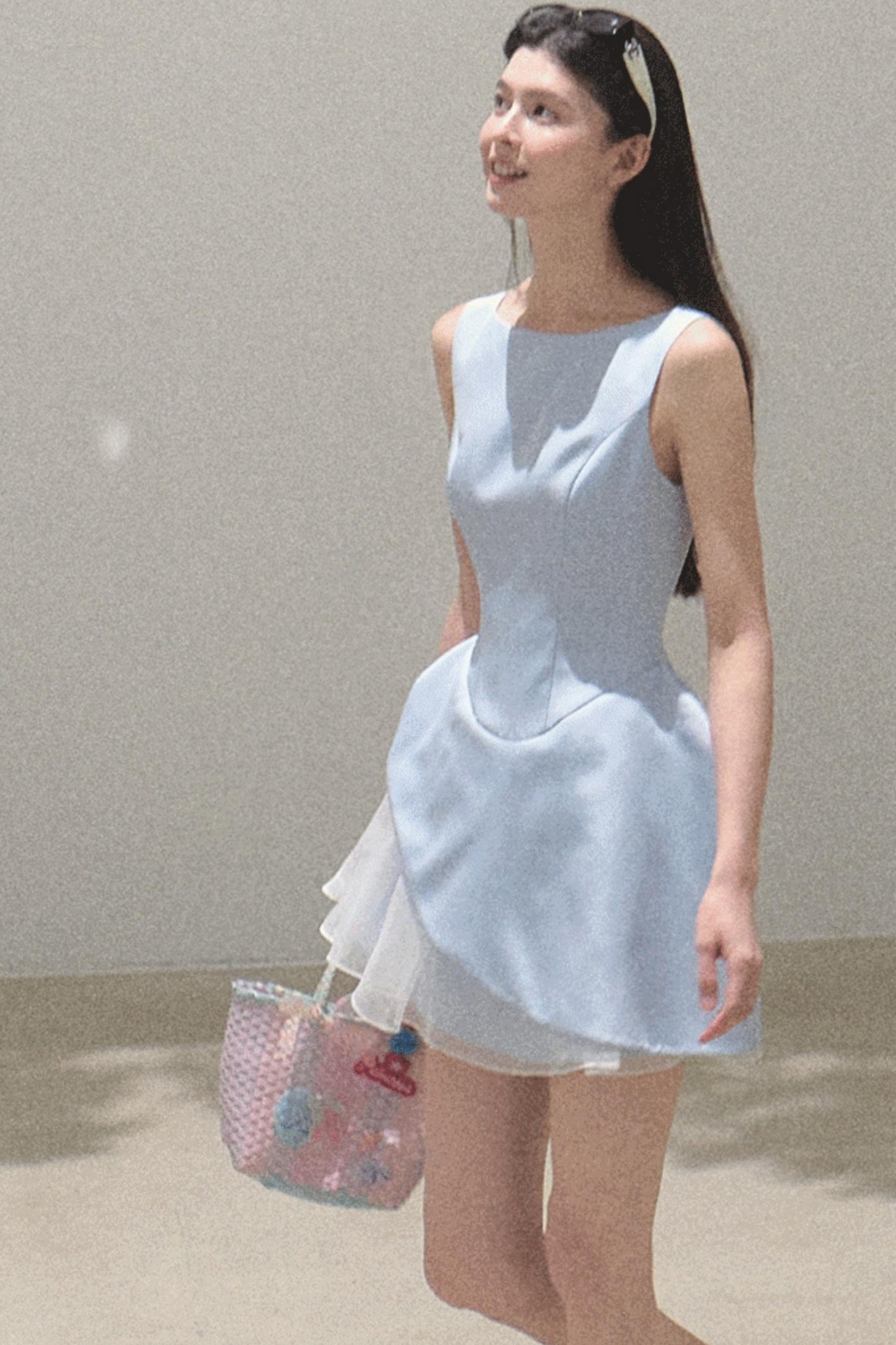 Stunning Choker-Style Saree Dress