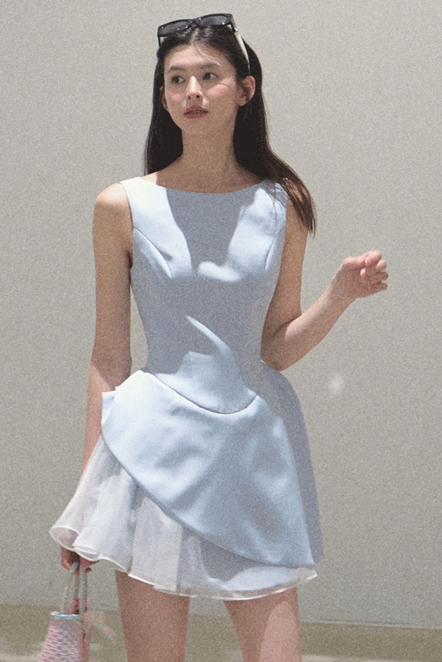 Stunning Choker-Style Saree Dress