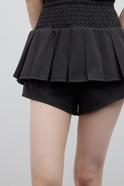 Chill Ballet Sweatpant Skirt Top Set-Up