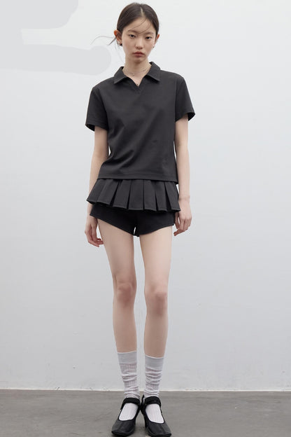 Chill Ballet Sweatpant Skirt Top Set-Up