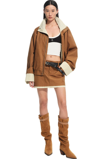 Top-Layer Cowhide Denim Belt