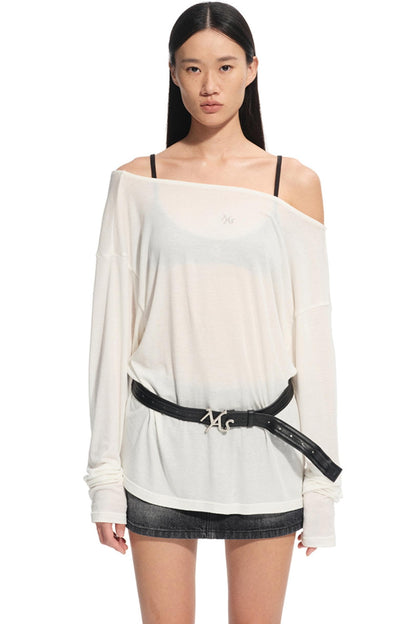 Top-Layer Cowhide Denim Belt