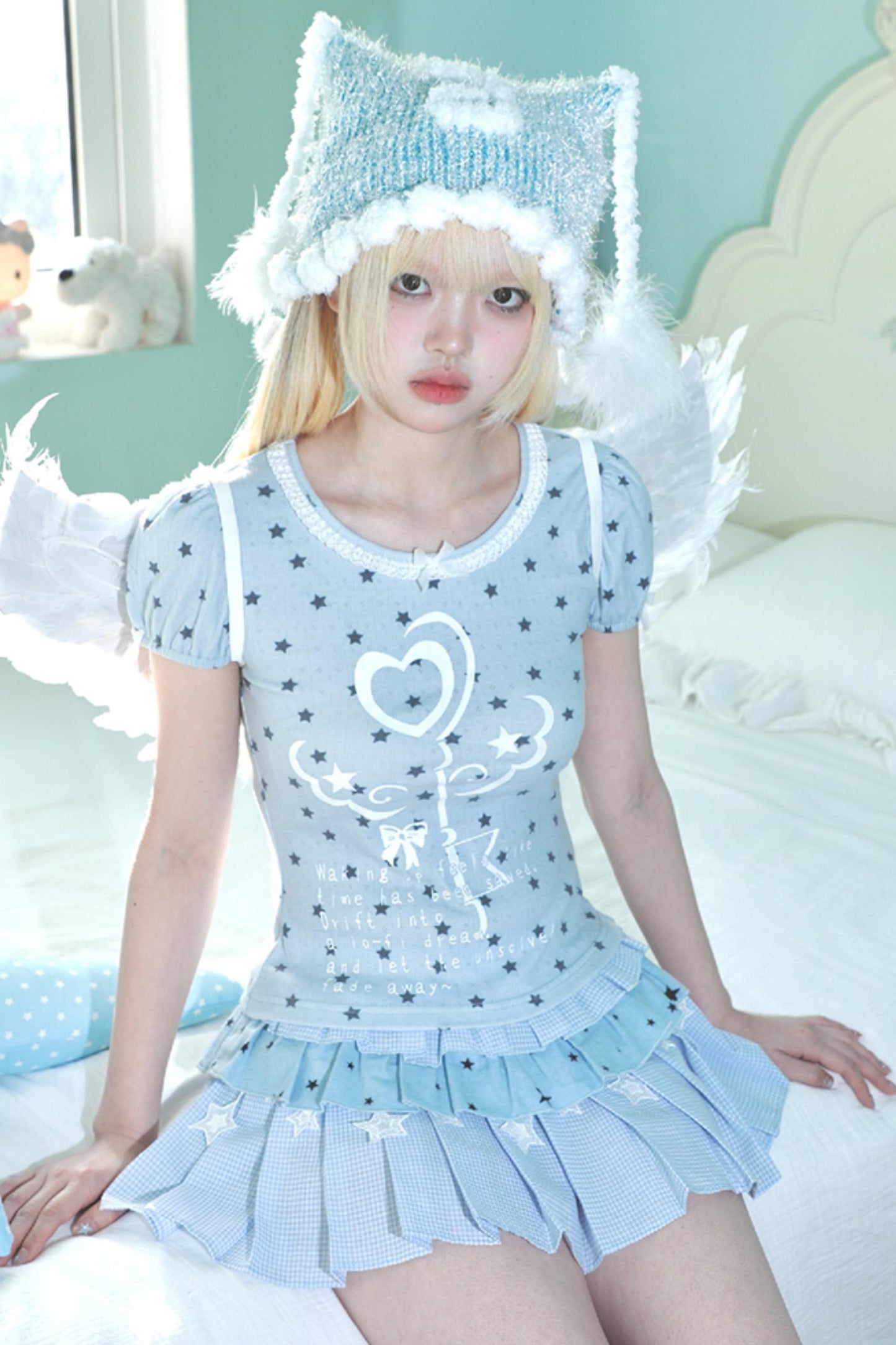 Blue Slim Magic T-Shirt