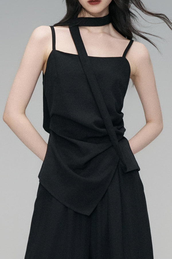 Ruffled Summer Camisole & Pants Set-Up