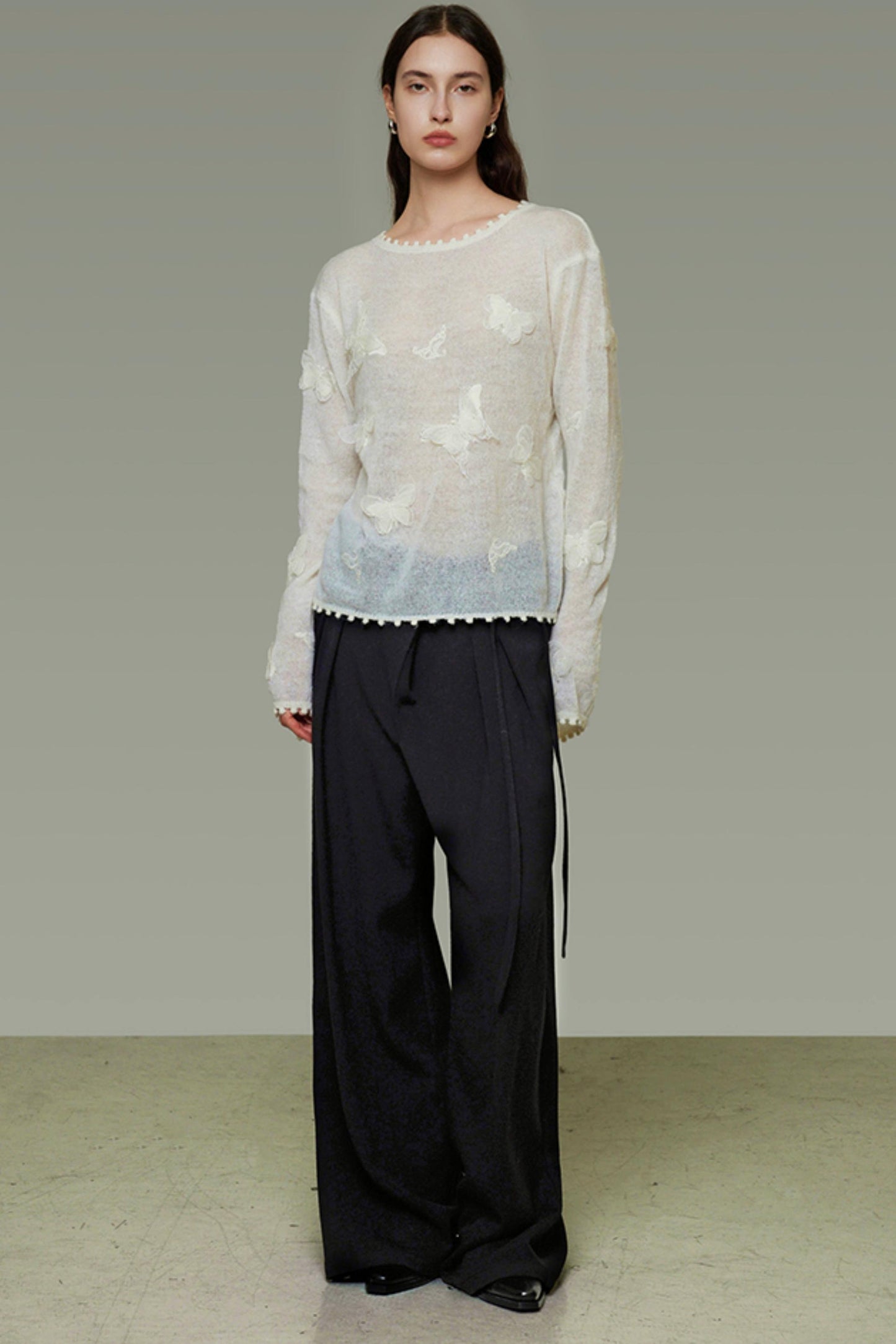 Butterfly Slim Sweater