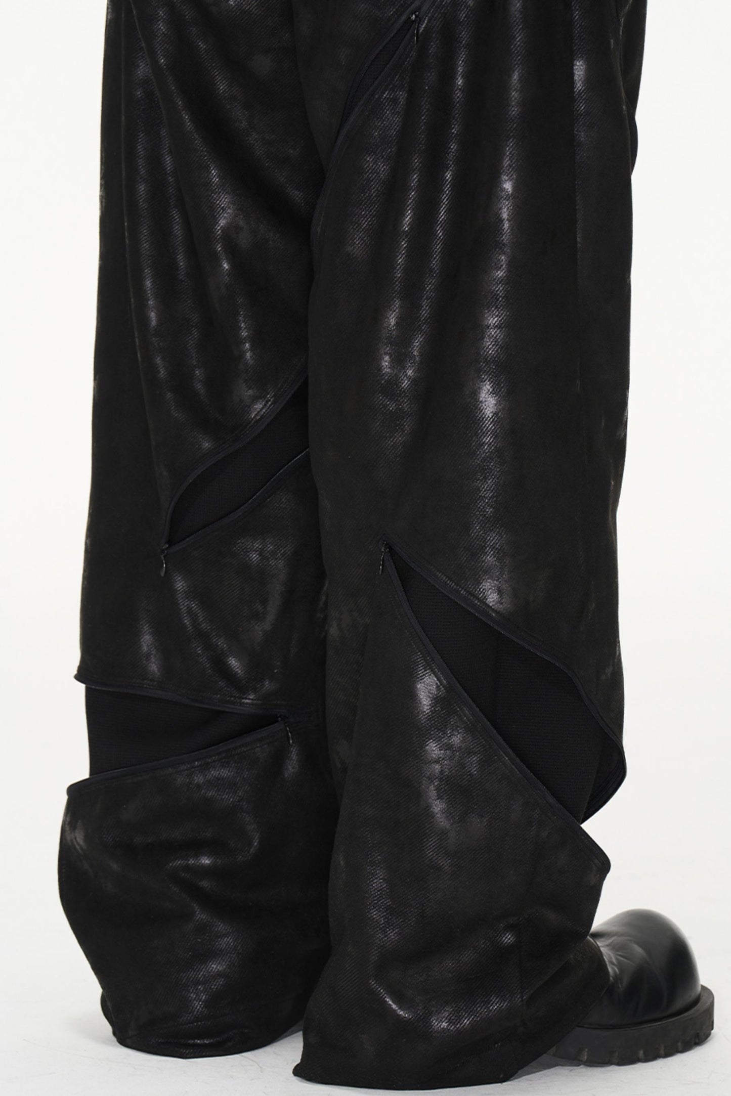 Deconstructed Casual Pants