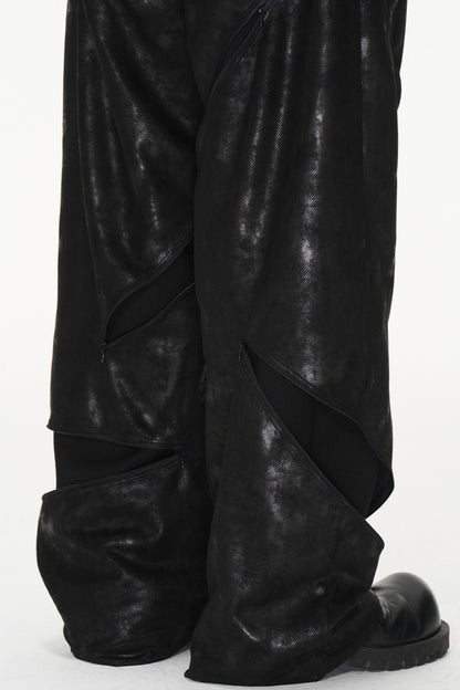 Deconstructed Casual Pants