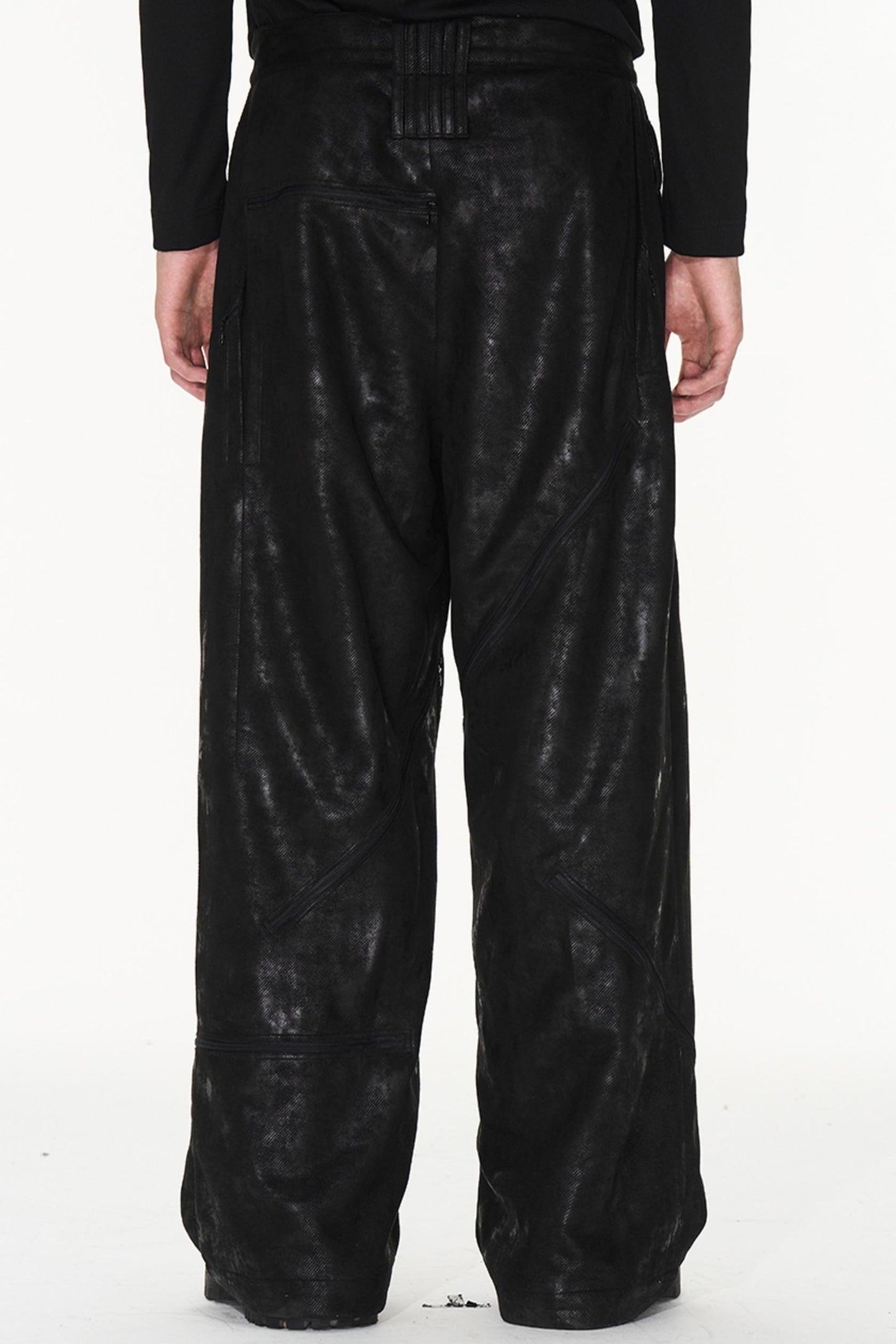 Deconstructed Casual Pants