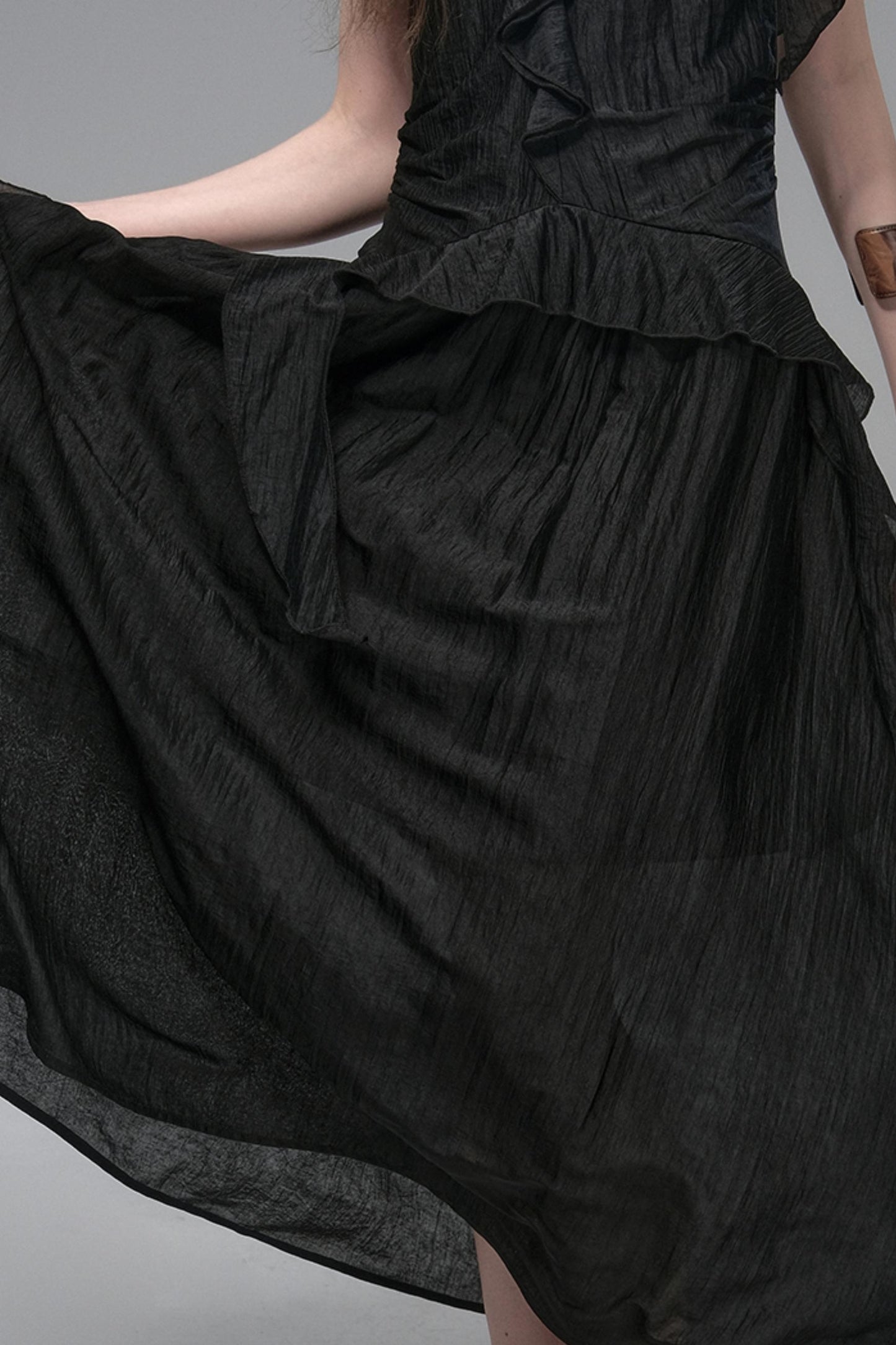 Mandala Flower Pleated Dress