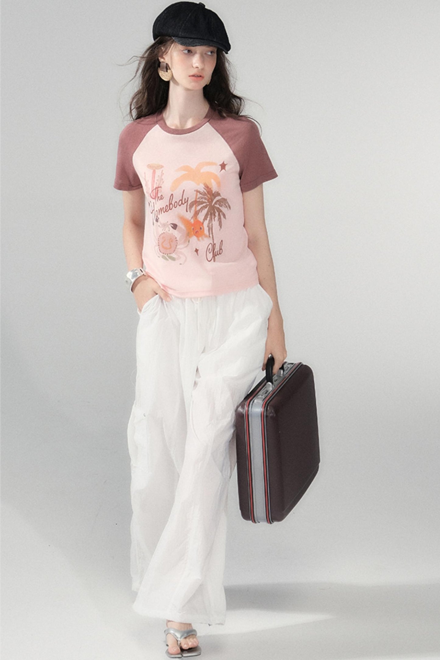 Cotton Island Raglan Sleeve T-shirt