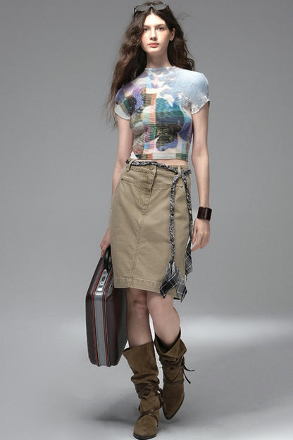 Nomad Stars Pleated T-Shirt