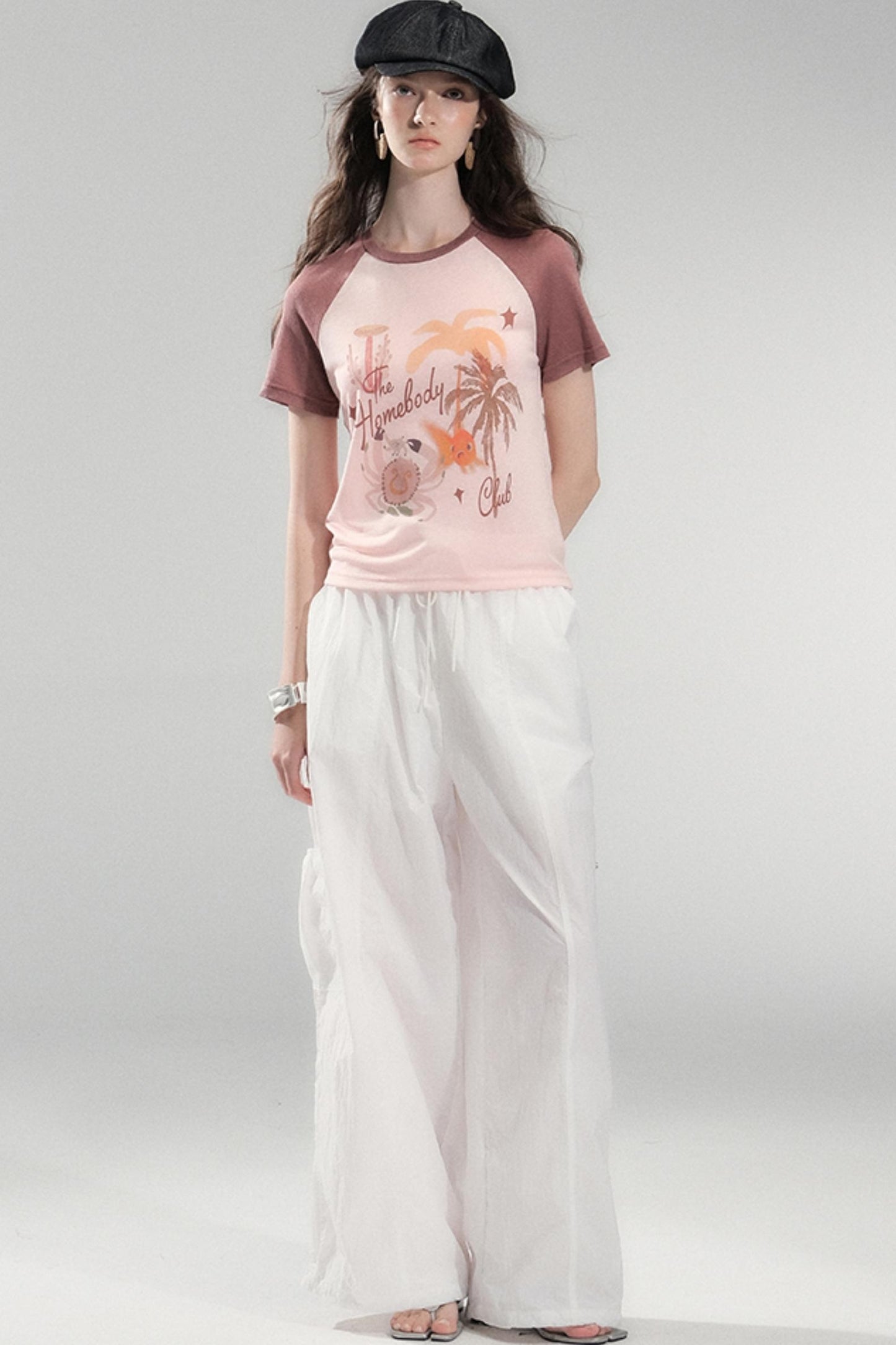 Cotton Island Raglan Sleeve T-shirt