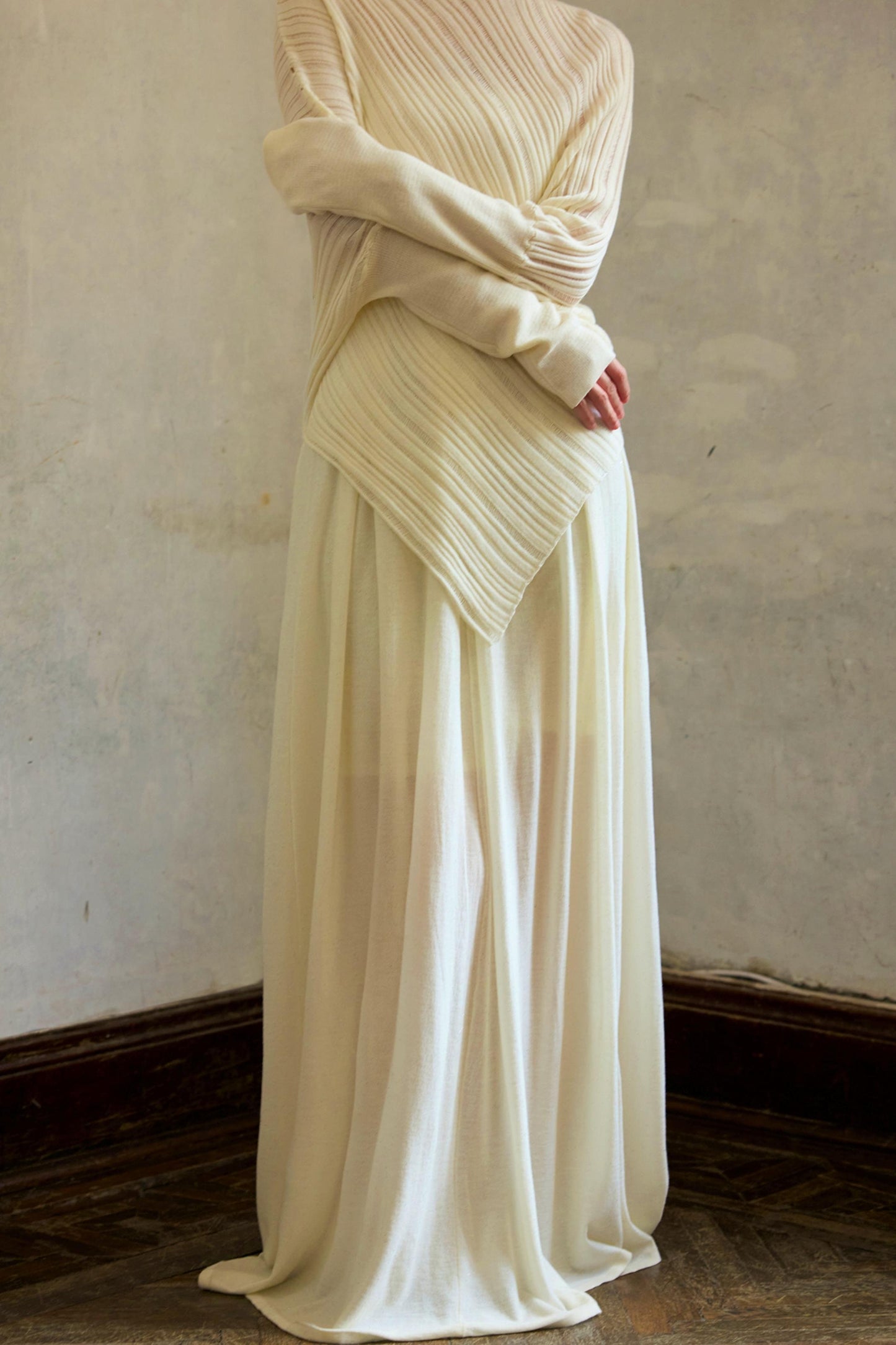 Sheep Wool Knitted Skirt