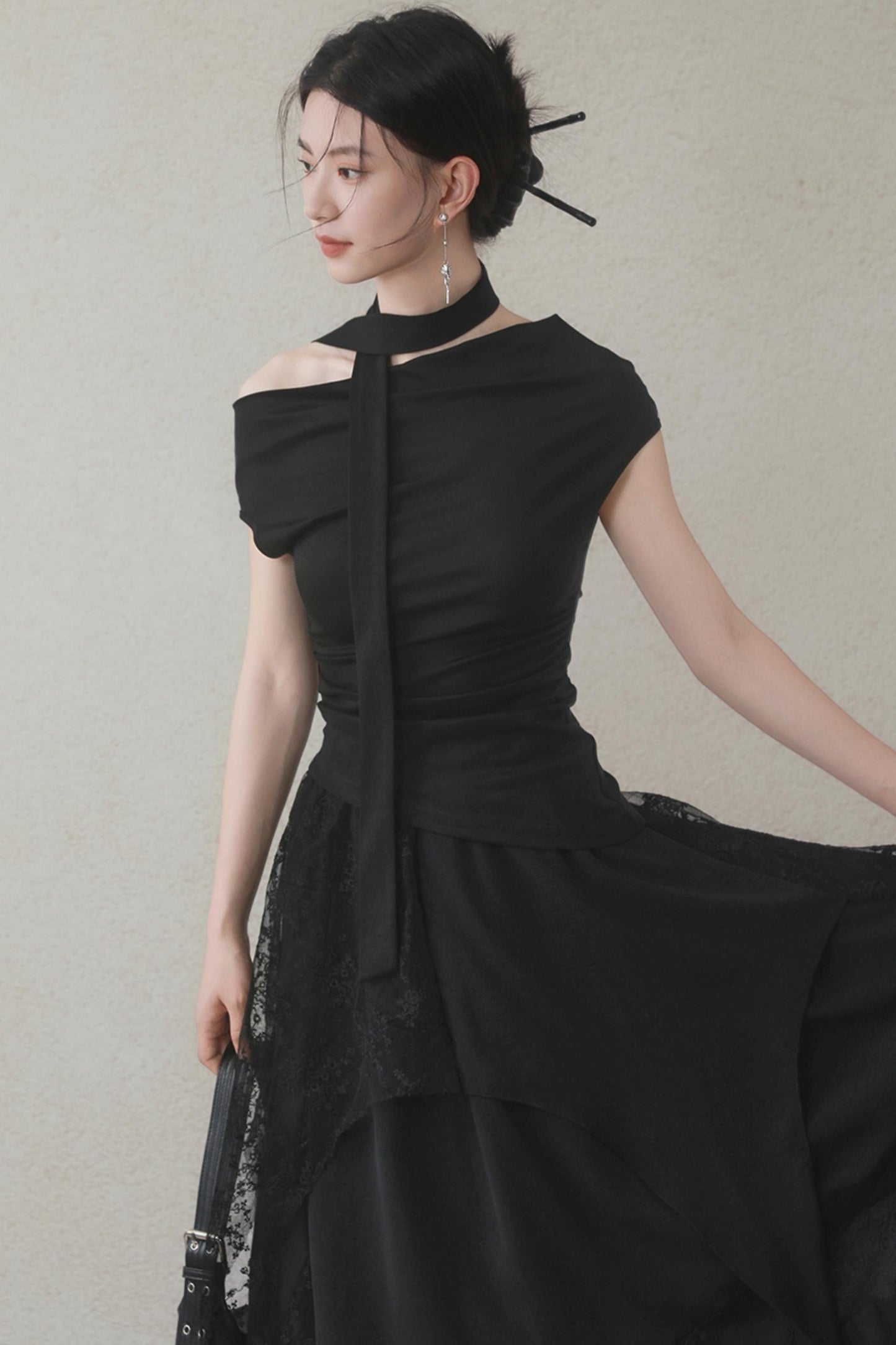 Flutter Drawstring T-Shirt