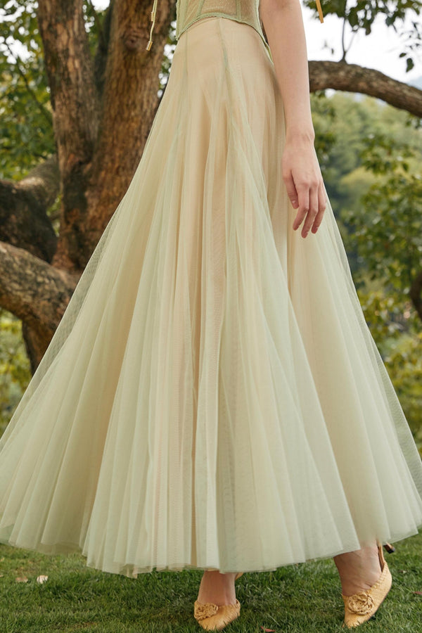 Green Fairy Ensemble Skirt Set-Up