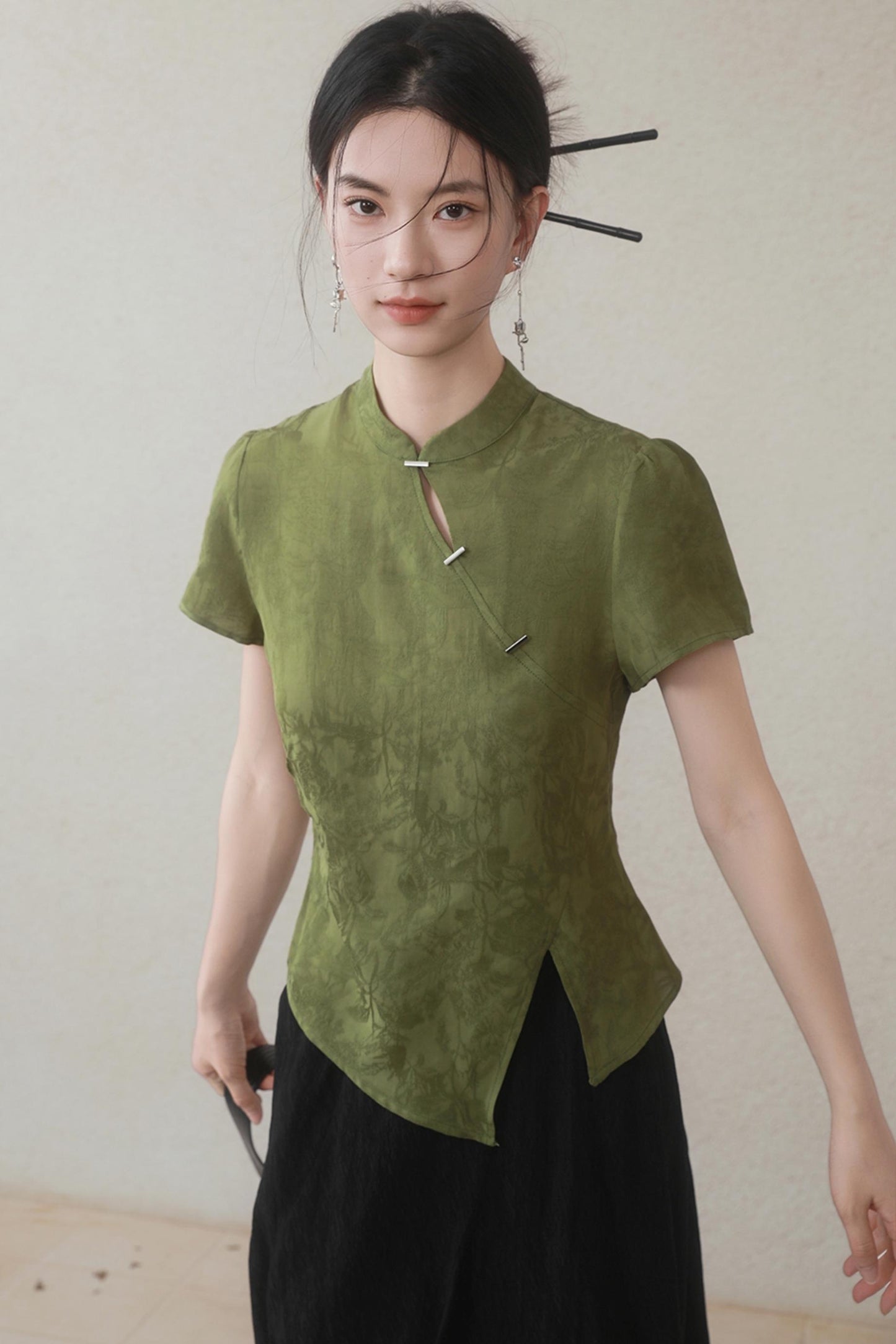 Summer Green Tea Top