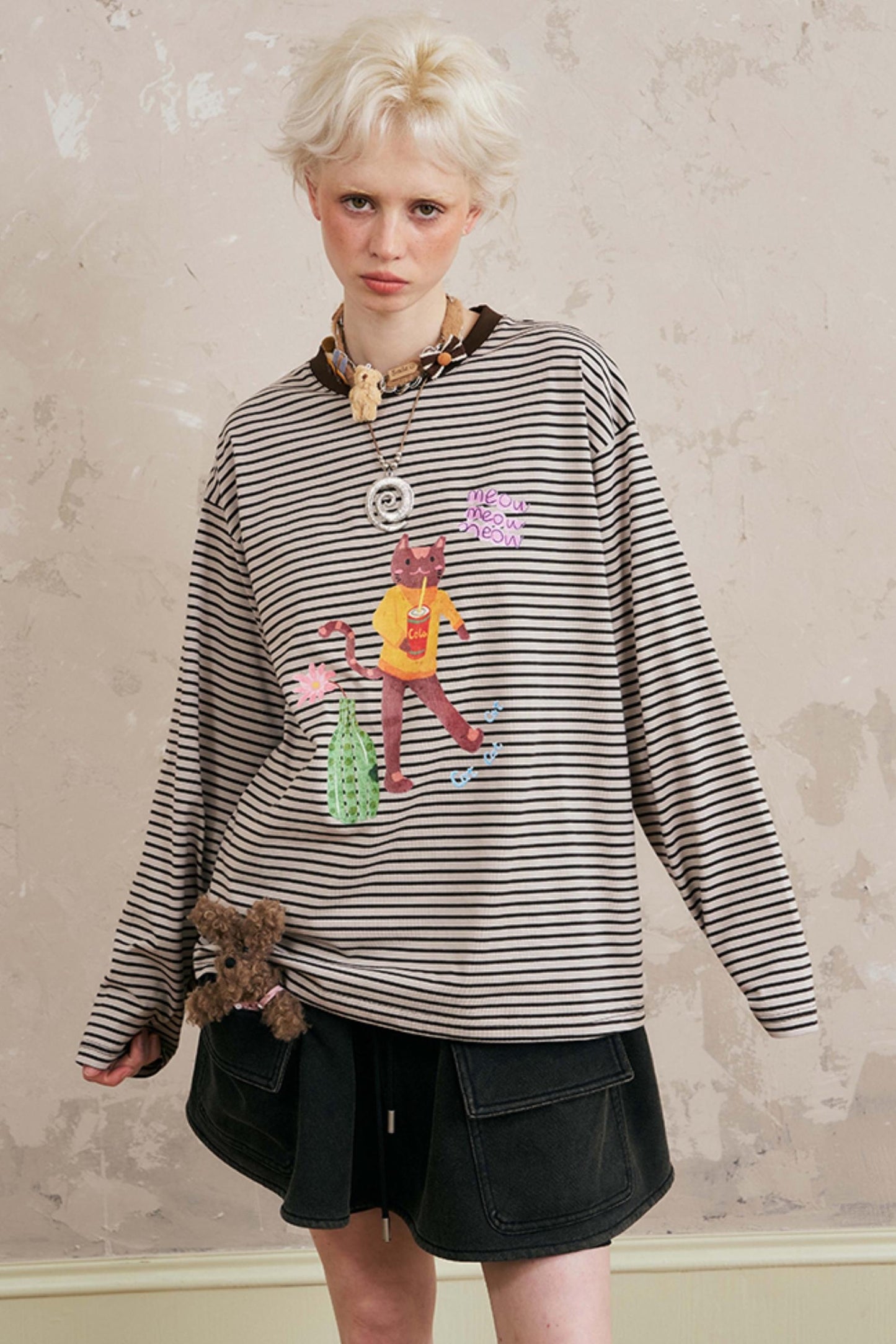 Striped Long Sleeve T-Shirt