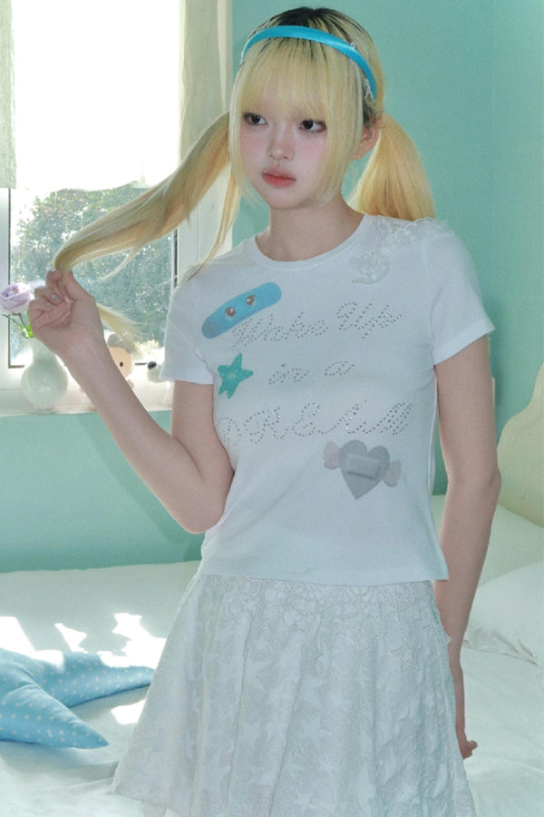 White Fantasy Tee