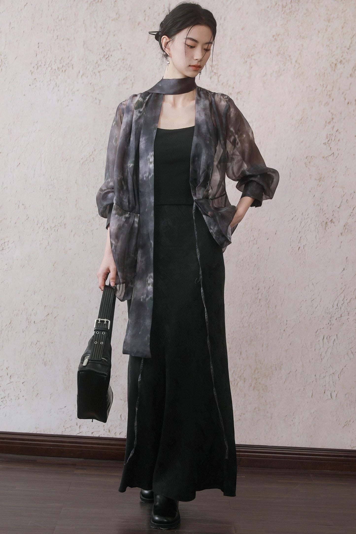 Purple Halo Mesh Jacket