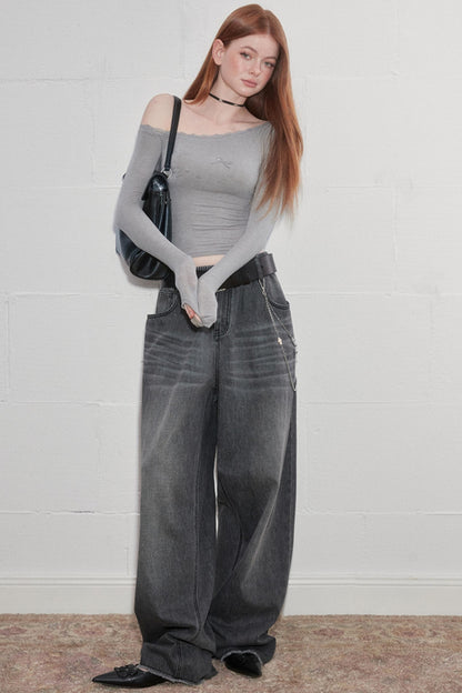 Sensual Lace-Trimmed Top