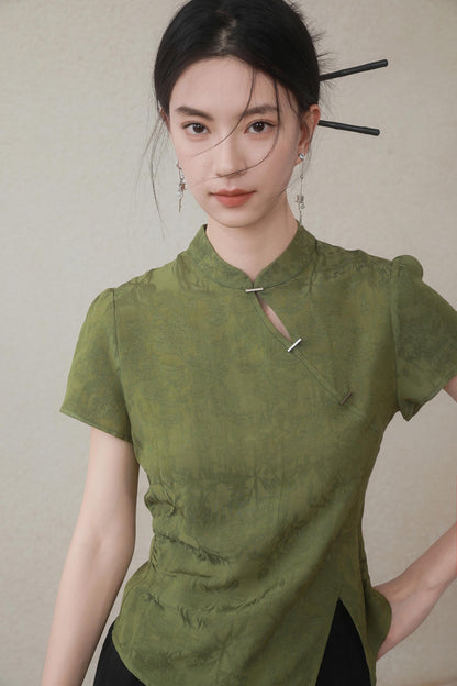 Summer Green Tea Top