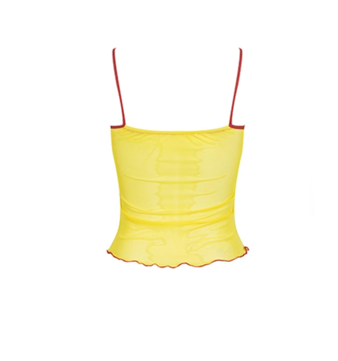 Charming Mesh Cami Top