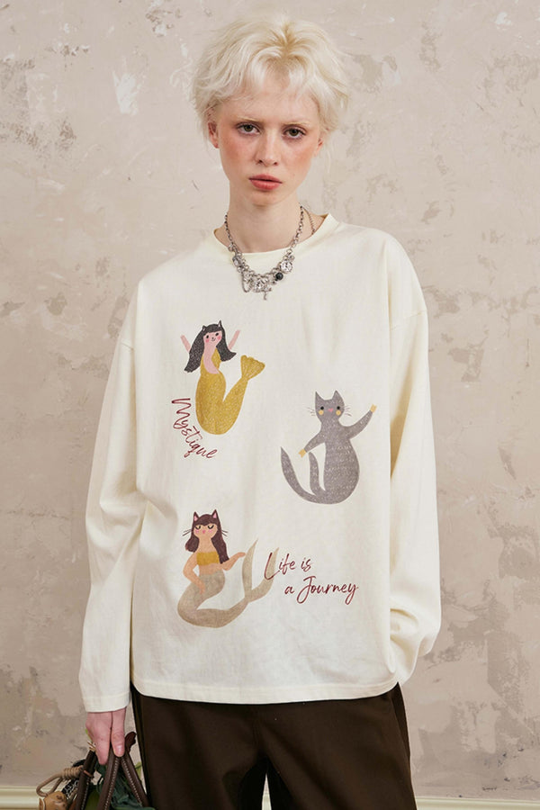 Mermaid Dreams Long Sleeve T-Shirt