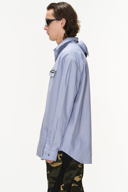 Ribbed Double Long Sleeve Shirt